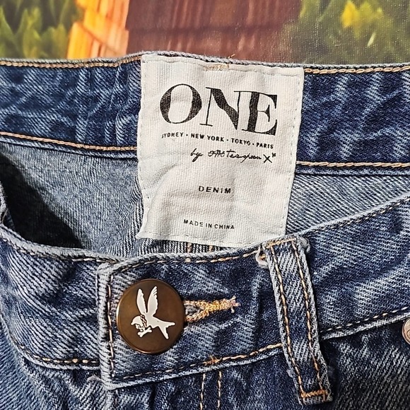 One Teaspoon Trashed Free Birds Jeans Size 24 - Picture 5 of 8